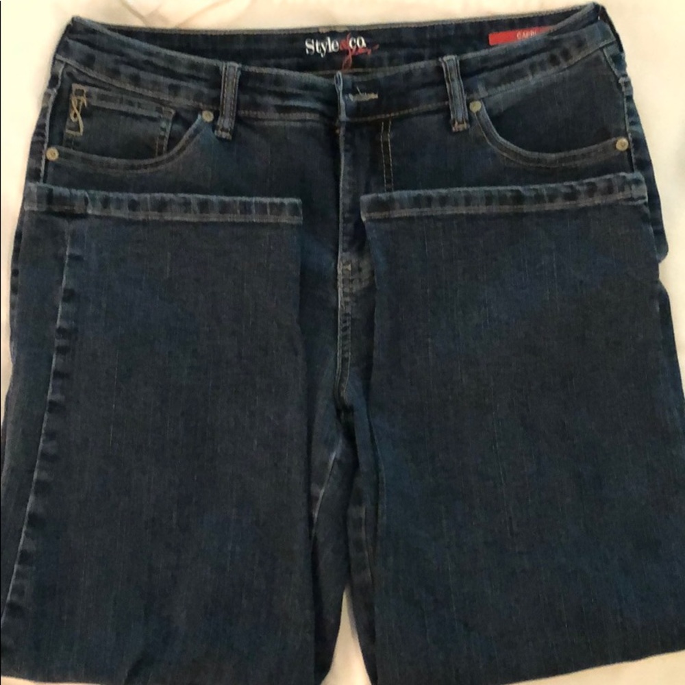Style and Company Jean Capris